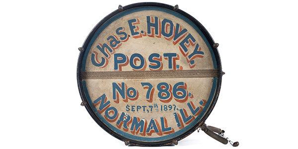 Hovey ceremonial drum