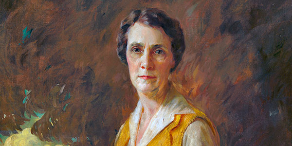 painting of Hazel Buck Ewing