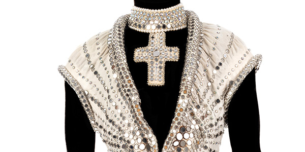 intricate costume necklate