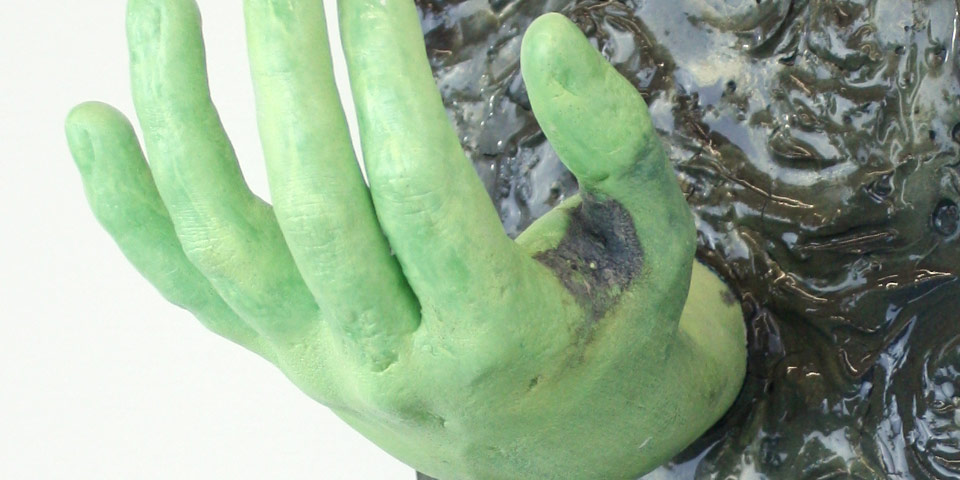 Hands Sculpture